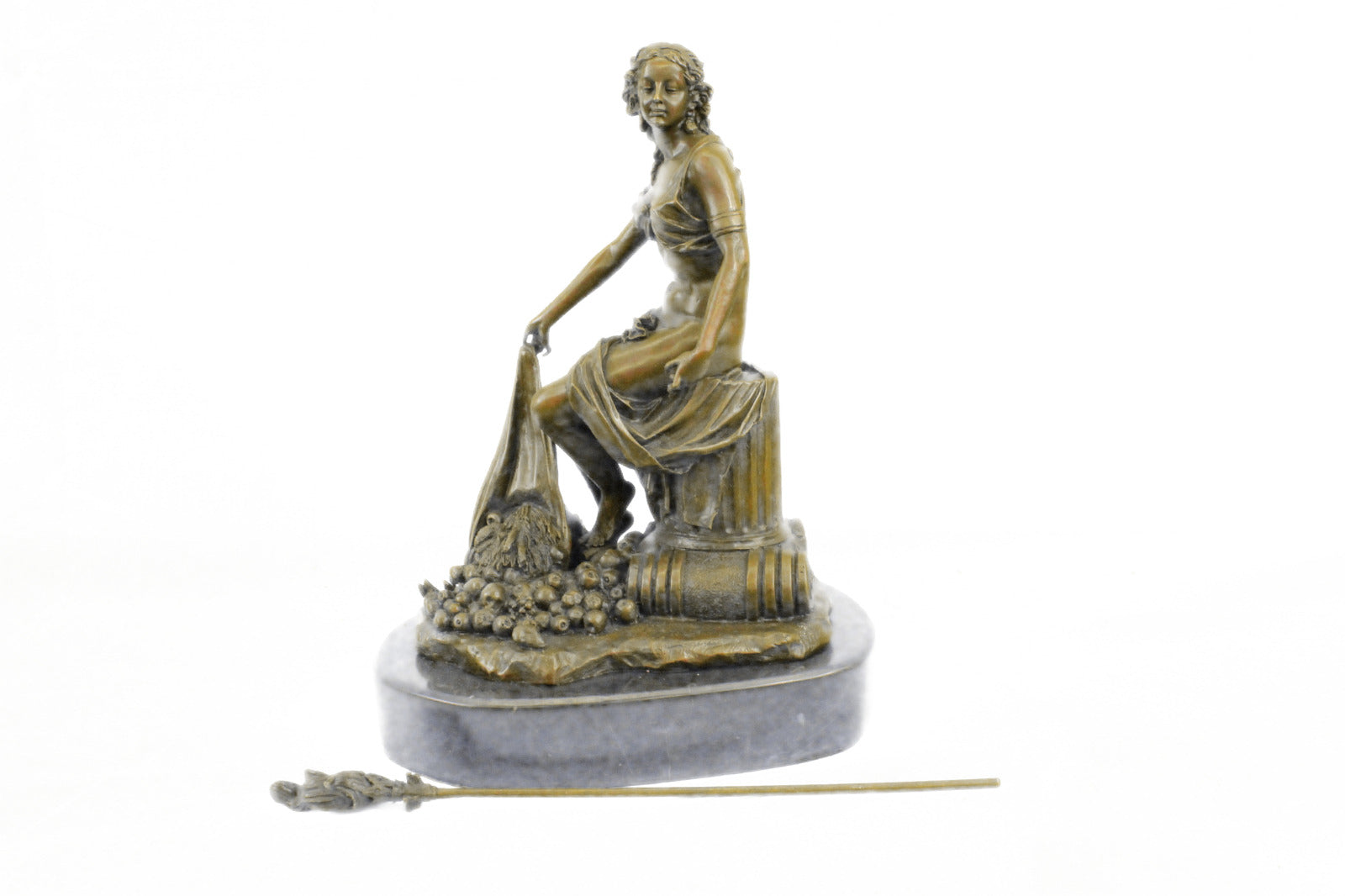 Handcrafted bronze sculpture SALE Nouveau Art Mythology Roman-Greek Ancient