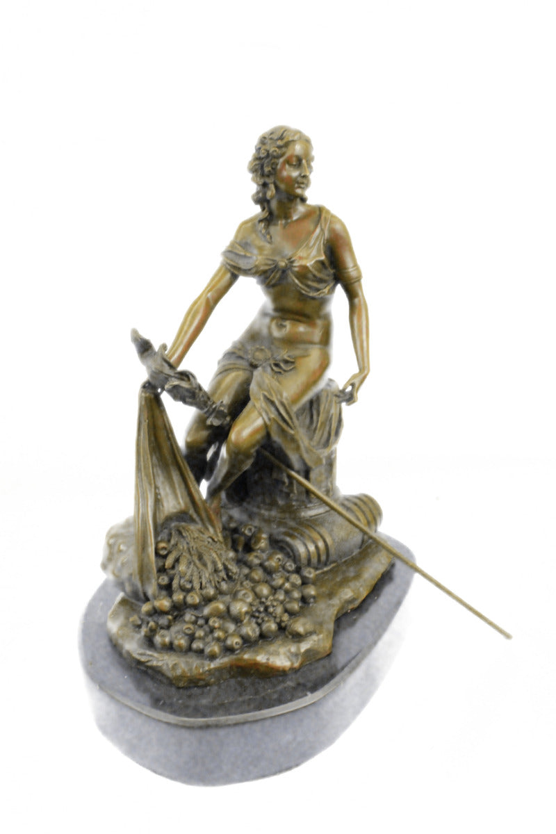 Handcrafted bronze sculpture SALE Nouveau Art Mythology Roman-Greek Ancient