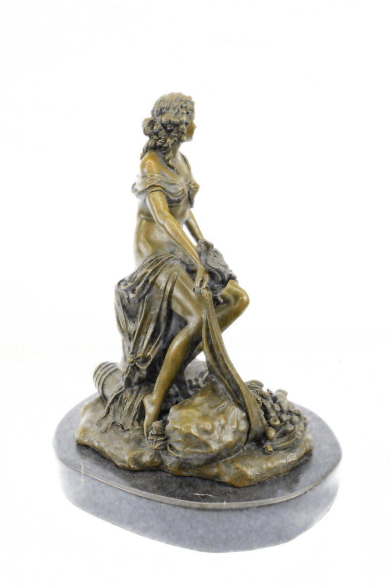 Handcrafted bronze sculpture SALE Nouveau Art Mythology Roman-Greek Ancient