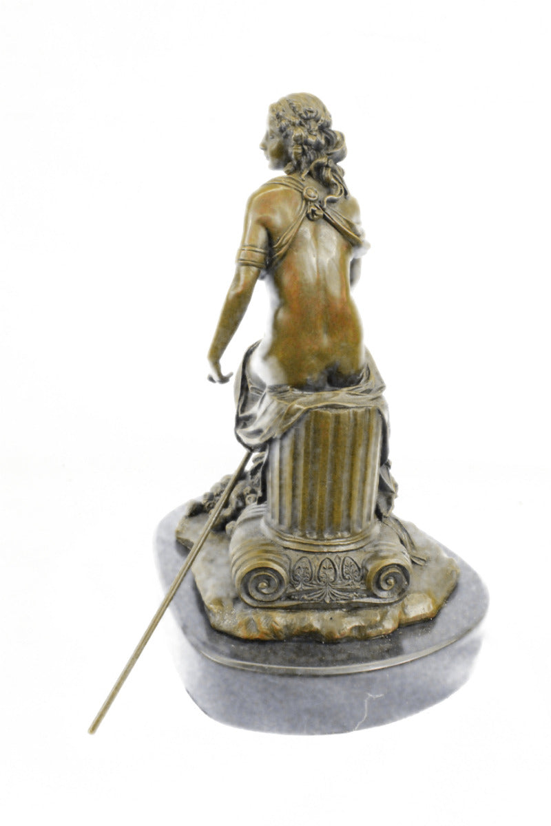 Handcrafted bronze sculpture SALE Nouveau Art Mythology Roman-Greek Ancient