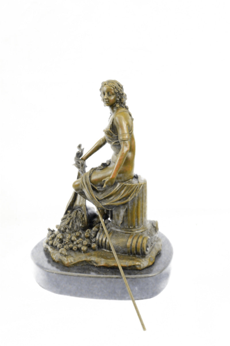 Handcrafted bronze sculpture SALE Nouveau Art Mythology Roman-Greek Ancient