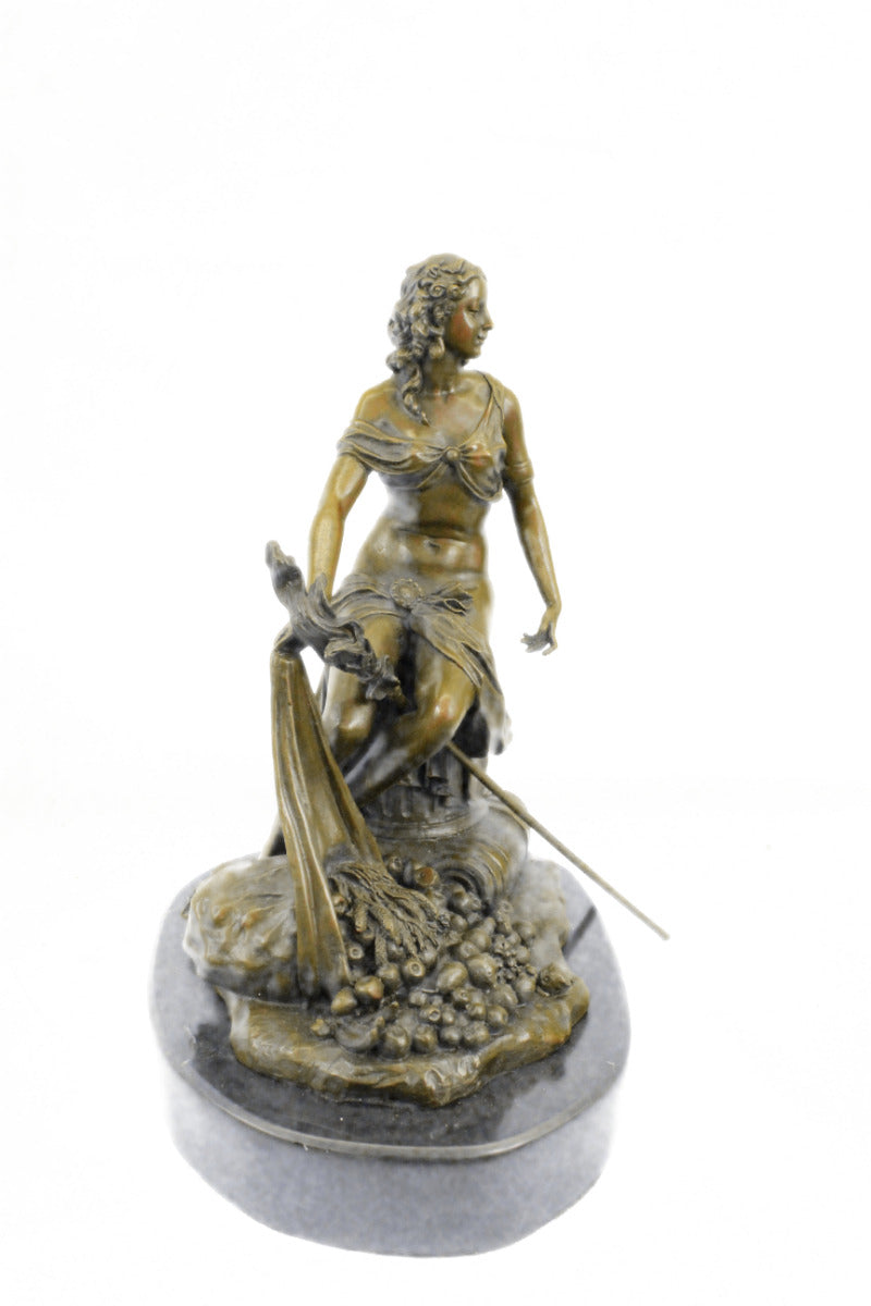 Handcrafted bronze sculpture SALE Nouveau Art Mythology Roman-Greek Ancient