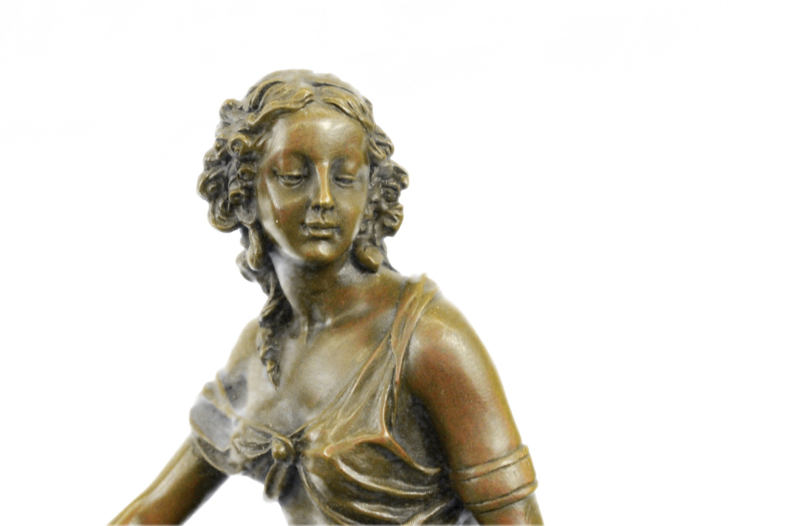 Handcrafted bronze sculpture SALE Nouveau Art Mythology Roman-Greek Ancient