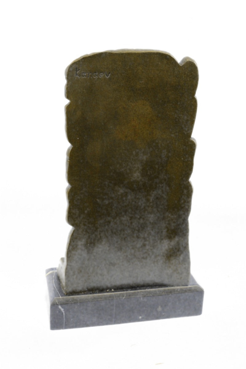 Handcrafted bronze sculpture SALE Museu Made Hand Great The Cyrus Kanaev Signed