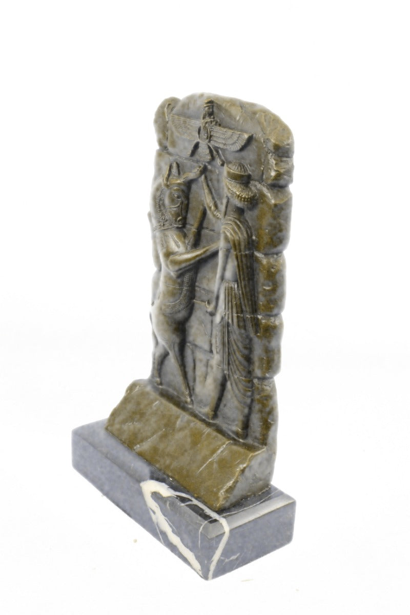 Handcrafted bronze sculpture SALE Museu Made Hand Great The Cyrus Kanaev Signed