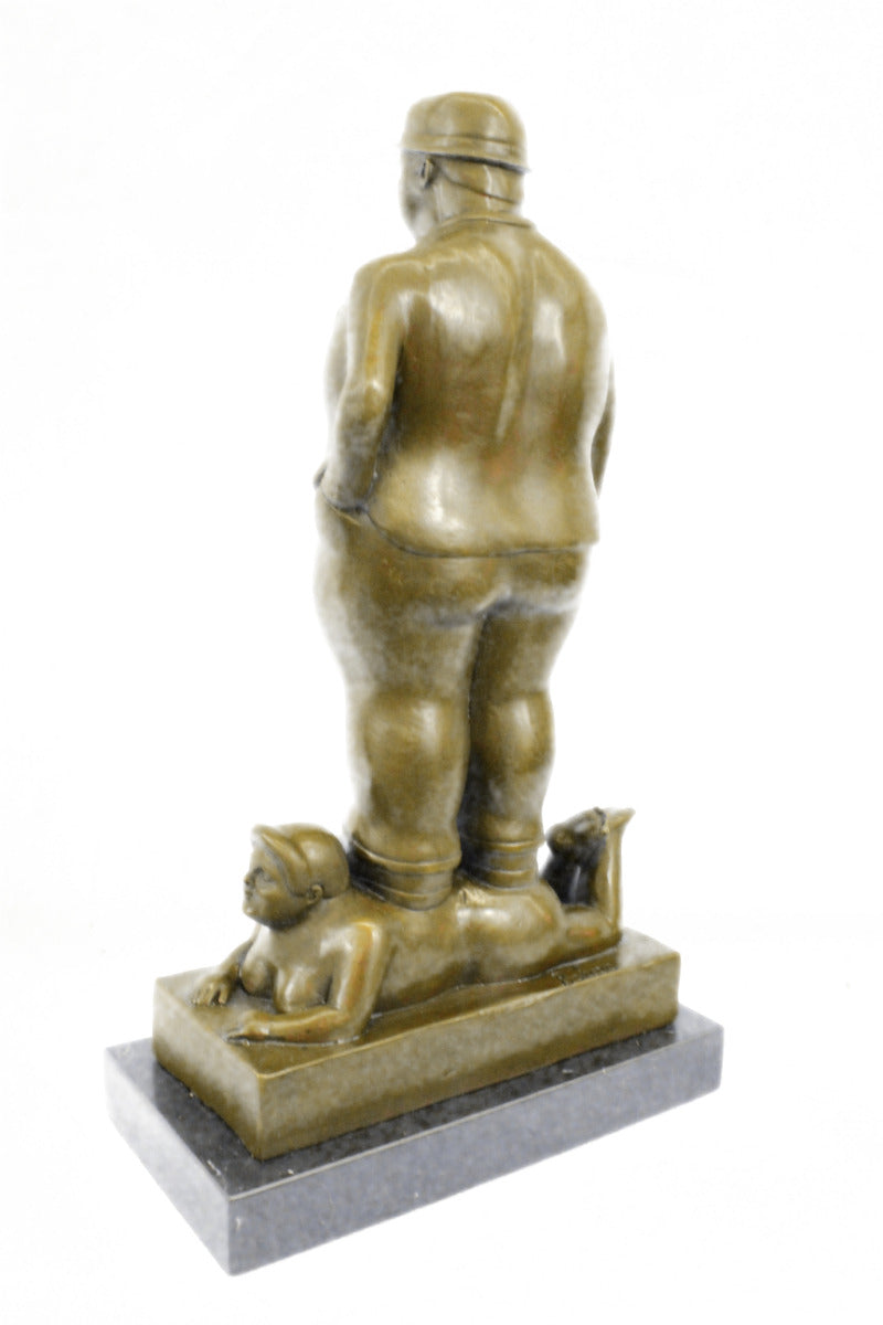 Handcrafted bronze sculpture SALE Hot Real Crises In Family Art Modern Abstract