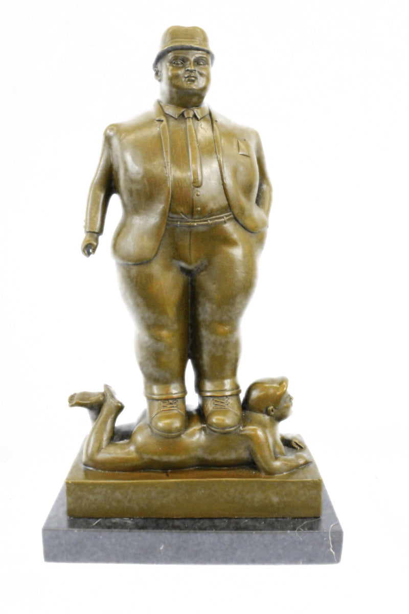 Handcrafted bronze sculpture SALE Hot Real Crises In Family Art Modern Abstract