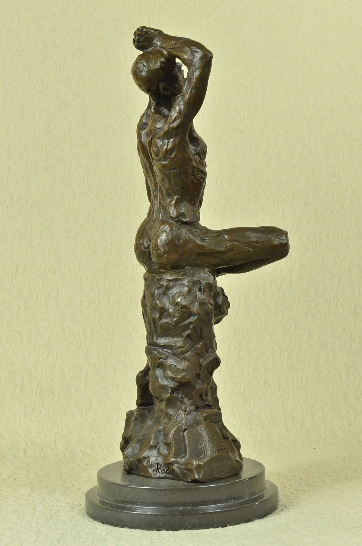 Handcrafted bronze sculpture SALE Mar Elegant Sensual Athletic Erotic Male Nude