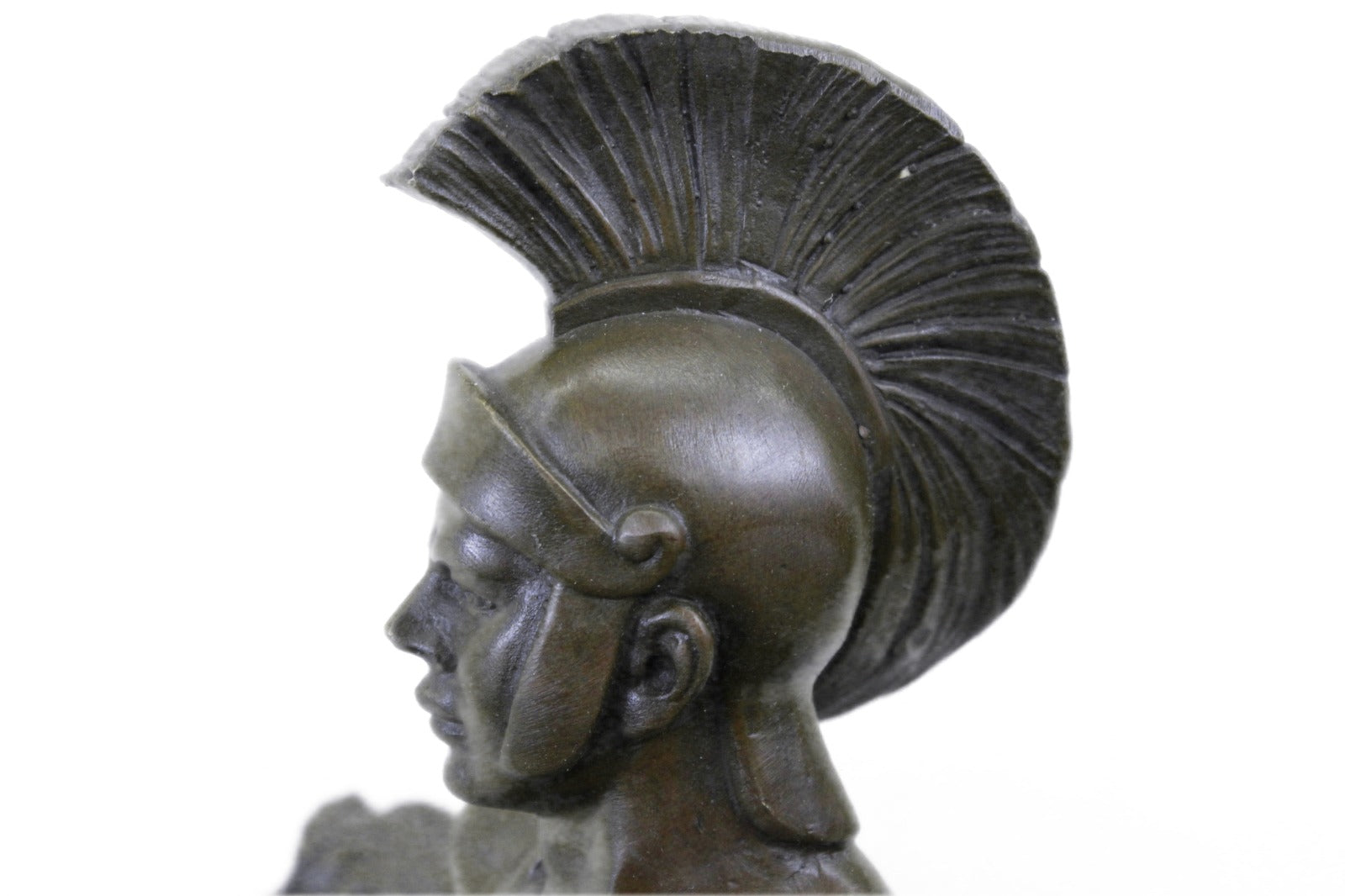 Handcrafted bronze sculpture SALE Next Laying Warrior Roman Cast Hot Deco Art