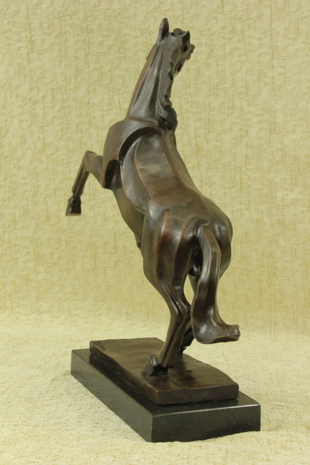 Abstract Modern Art Horse Gallops Bronze Sculpture Statue Figurine Figure
