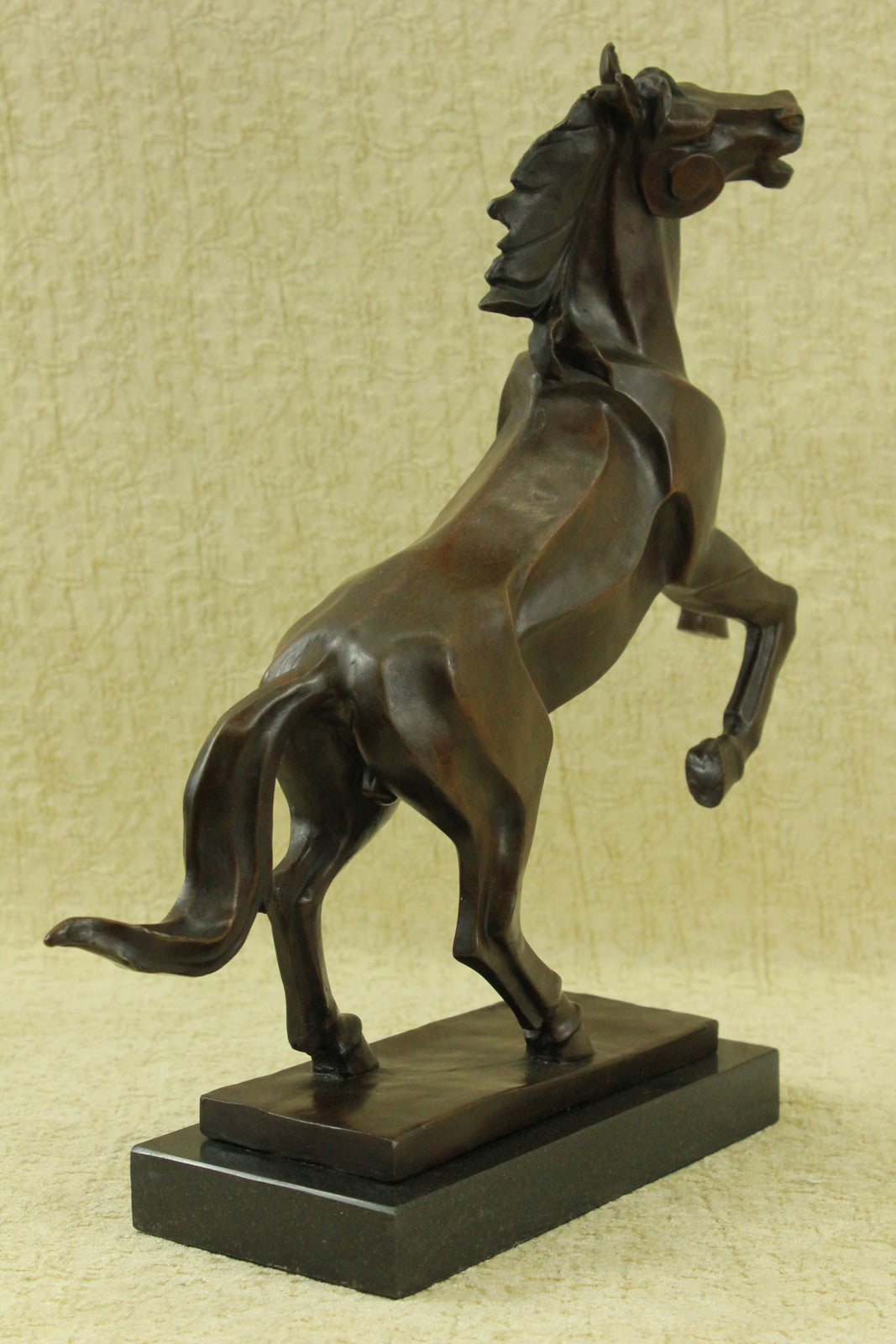 Abstract Modern Art Horse Gallops Bronze Sculpture Statue Figurine Figure