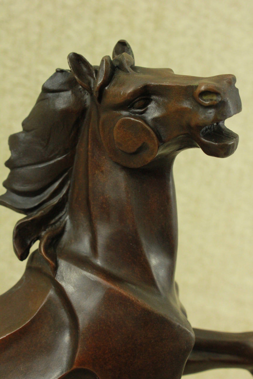Abstract Modern Art Horse Gallops Bronze Sculpture Statue Figurine Figure