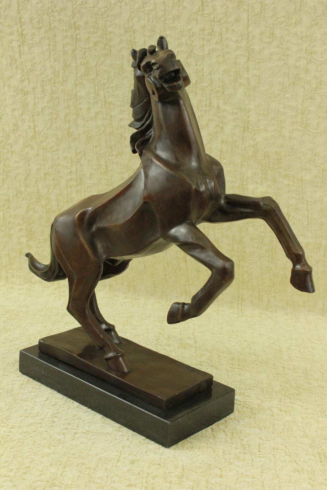 Abstract Modern Art Horse Gallops Bronze Sculpture Statue Figurine Figure
