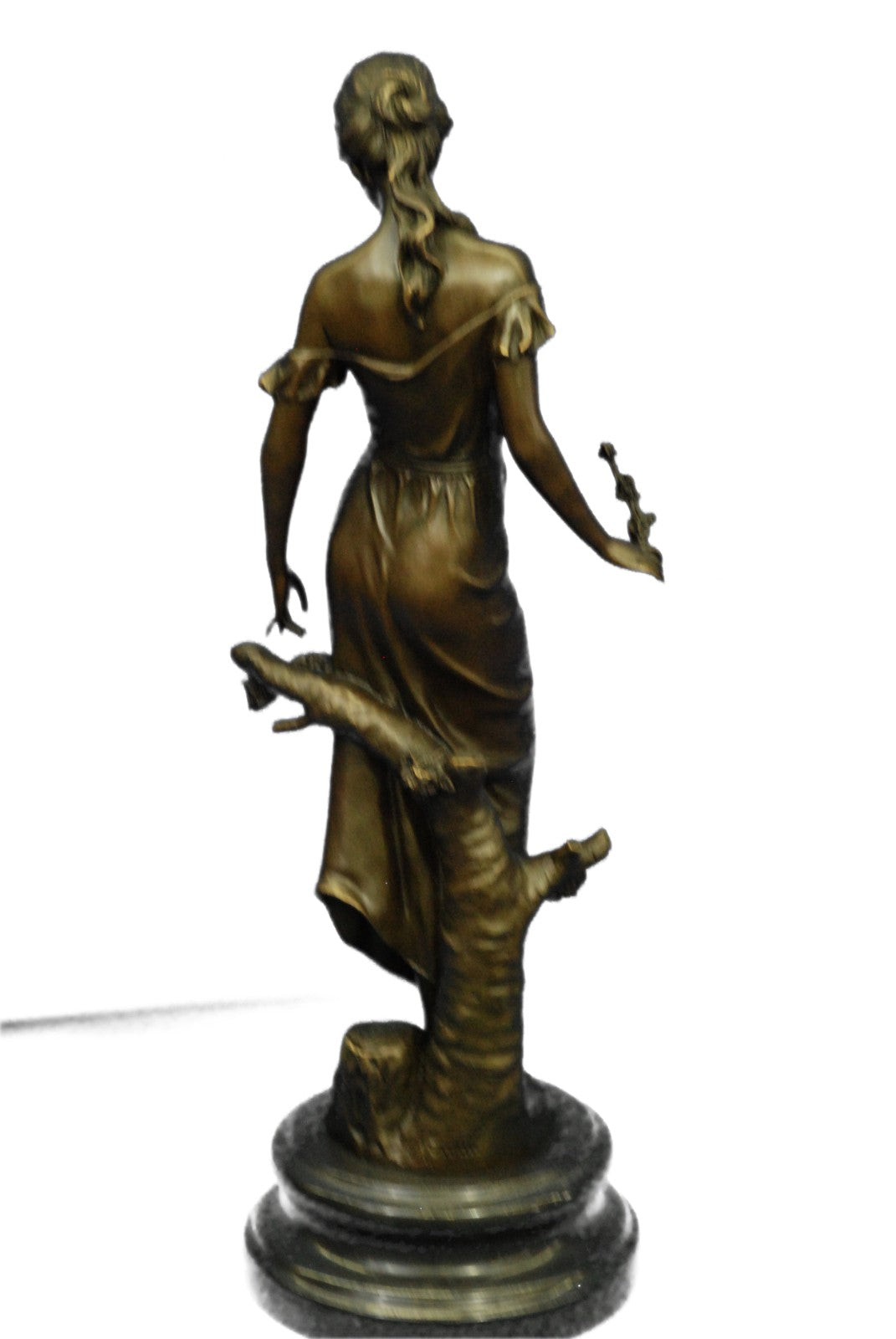 Auguste Moreau Vintage 100% Bronze Statue La Moisson - The harvest 18 Tall Sale