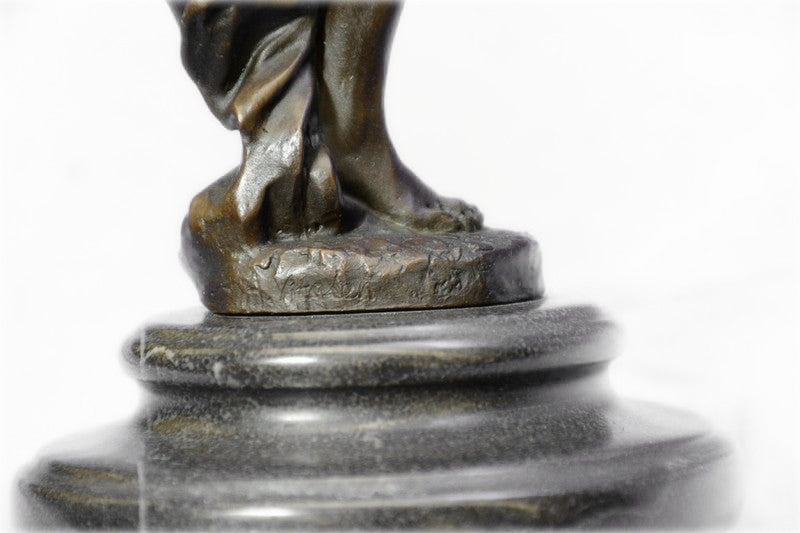 Handcrafted Detailed Museum Quality Artwork Arabian Woman Bronze Sculpture