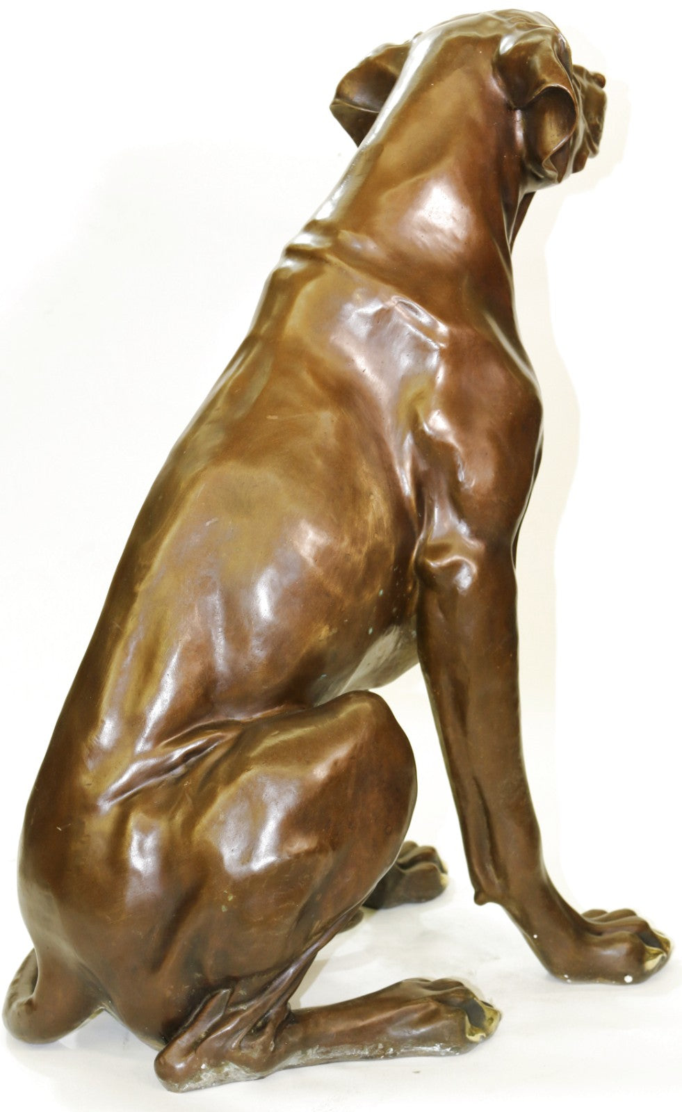 Bronze Sculptures Dog Hand cast solid bronze Bloodhound sculpture Dog Artwork