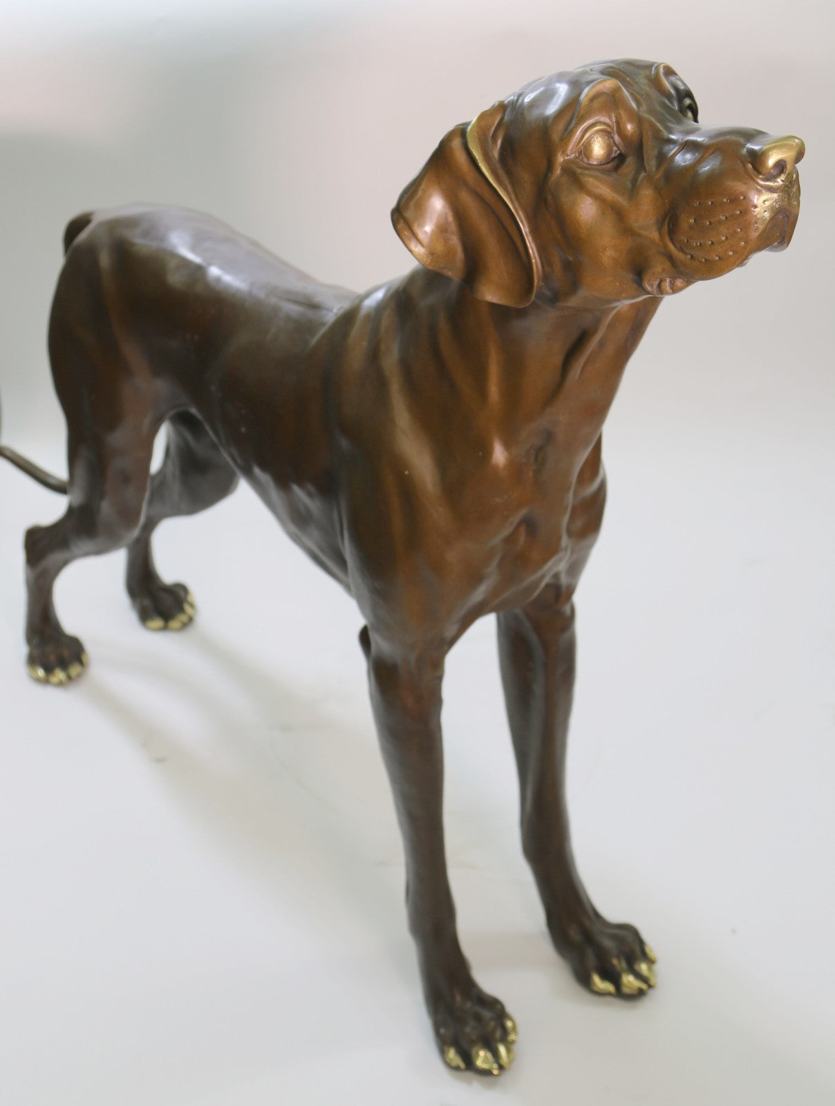 Bronze Labrador Dog With Great Patina- Collector Edition Hand Made by Milo