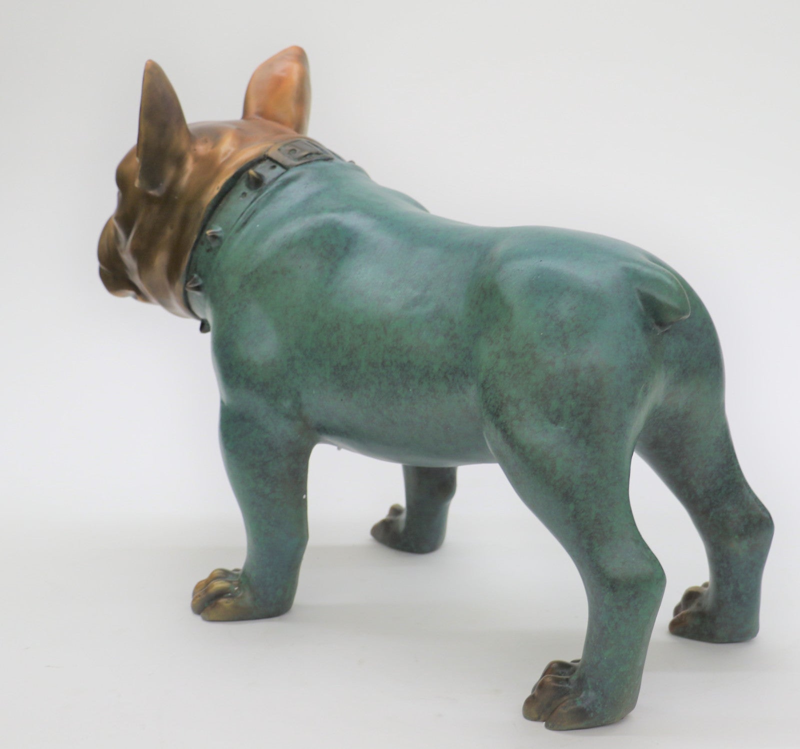 Life Size English Bulldog Garden Yard Outdoor Indoor Bronze Statue Sculpture
