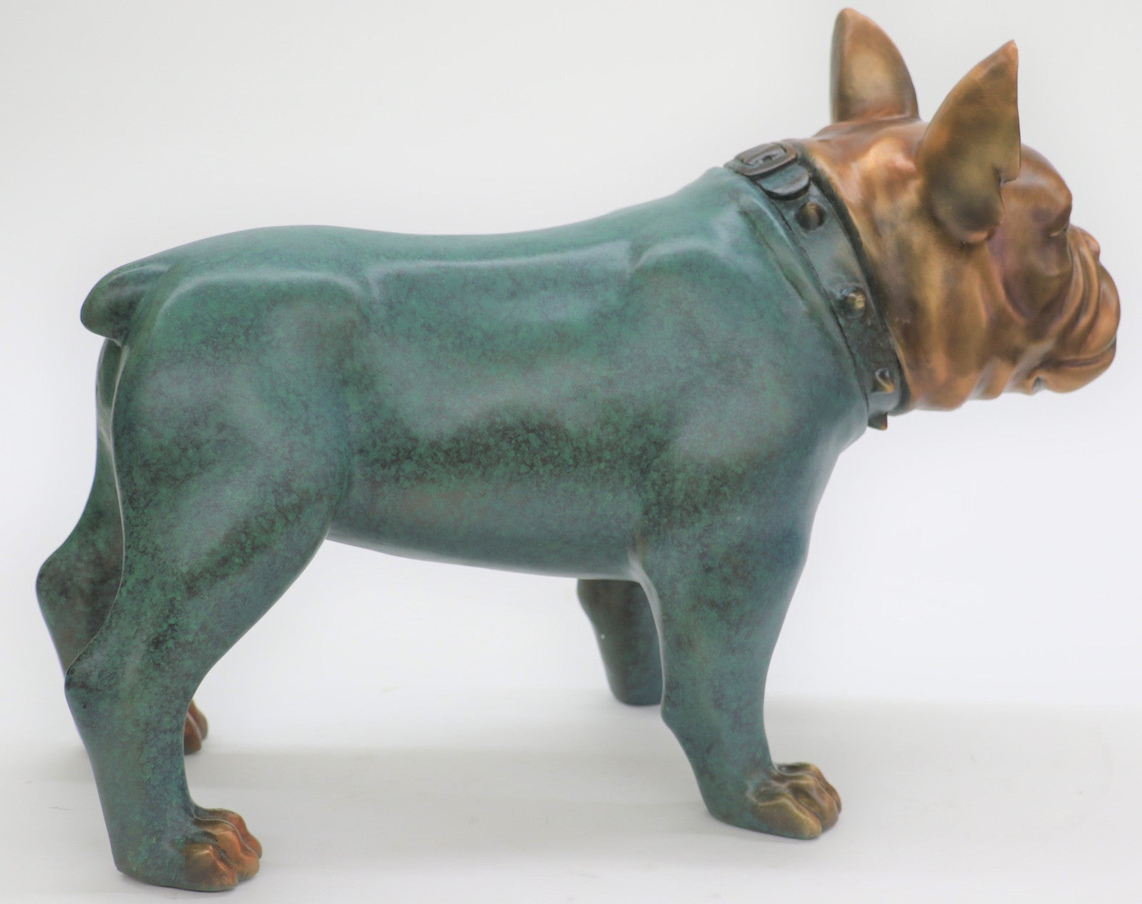 Life Size English Bulldog Garden Yard Outdoor Indoor Bronze Statue Sculpture
