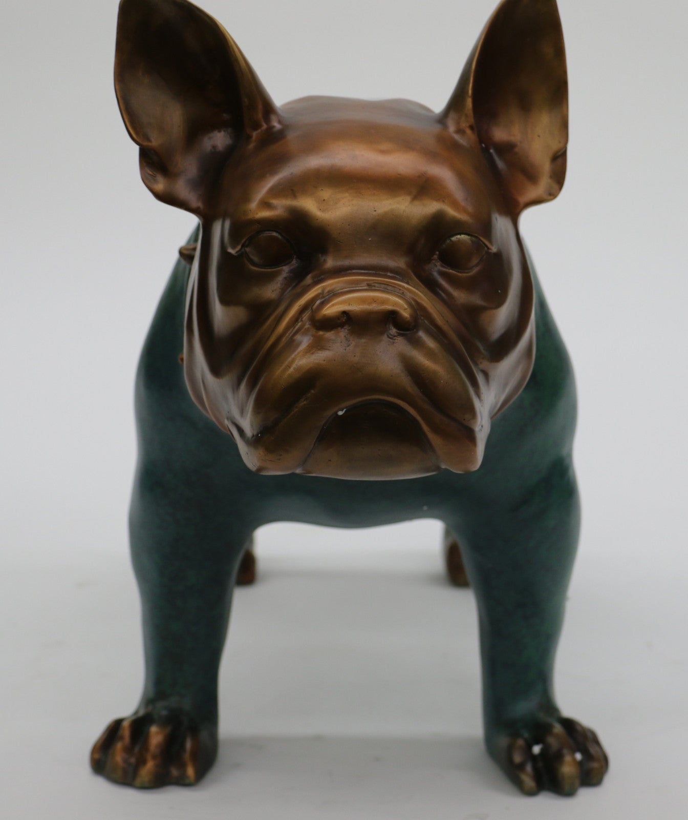 Life Size English Bulldog Garden Yard Outdoor Indoor Bronze Statue Sculpture