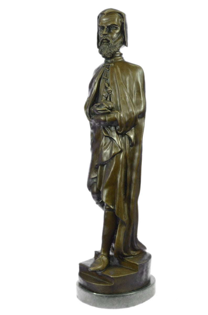 Michelangelo Portrait 24 LBS 23" Tall Bronze Sculpture Statue Figurine Figure Sale