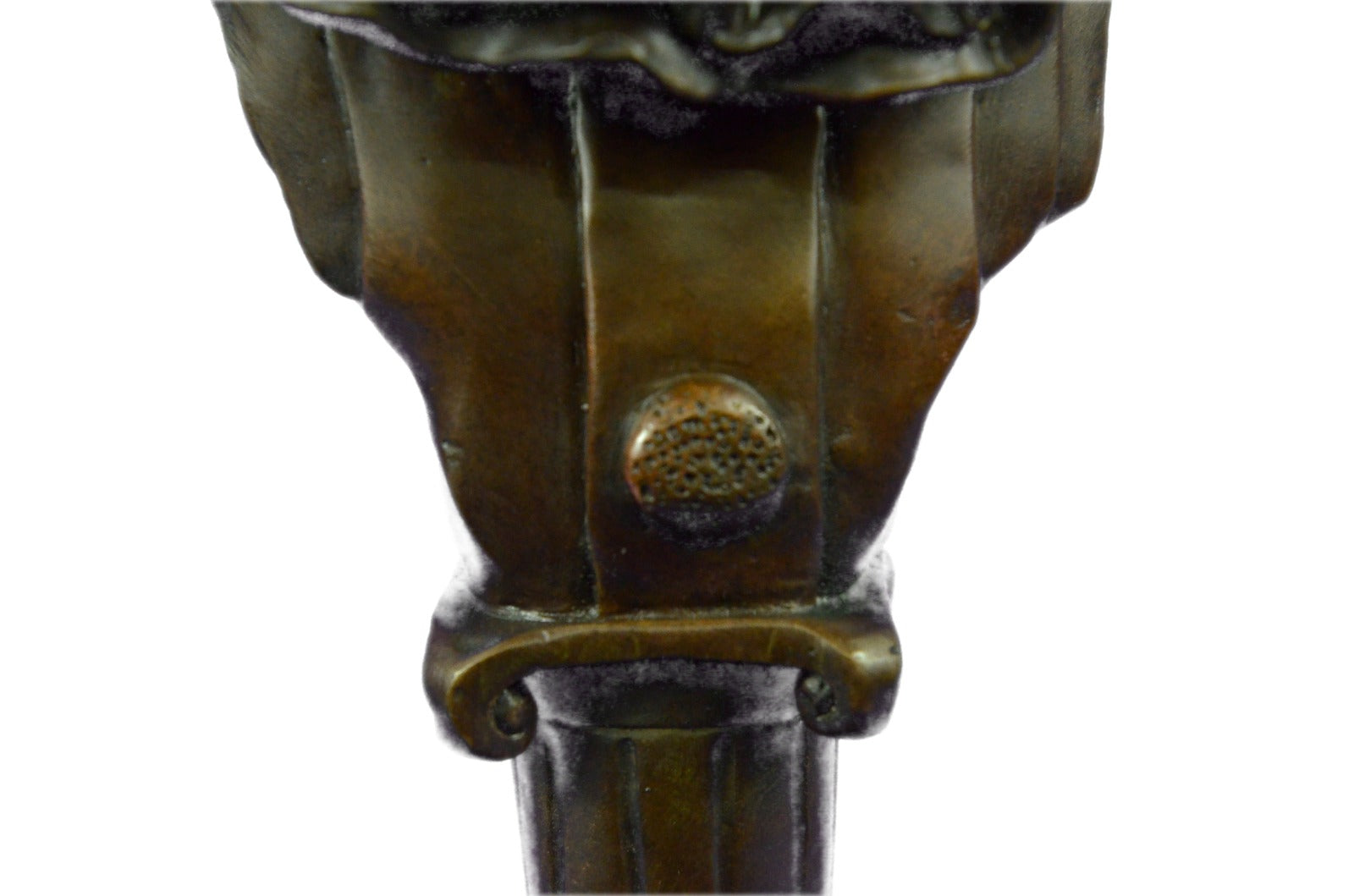 Bronze Sculpture Happy Clown Classic Artwork Marble Base Figurine Figure Statue