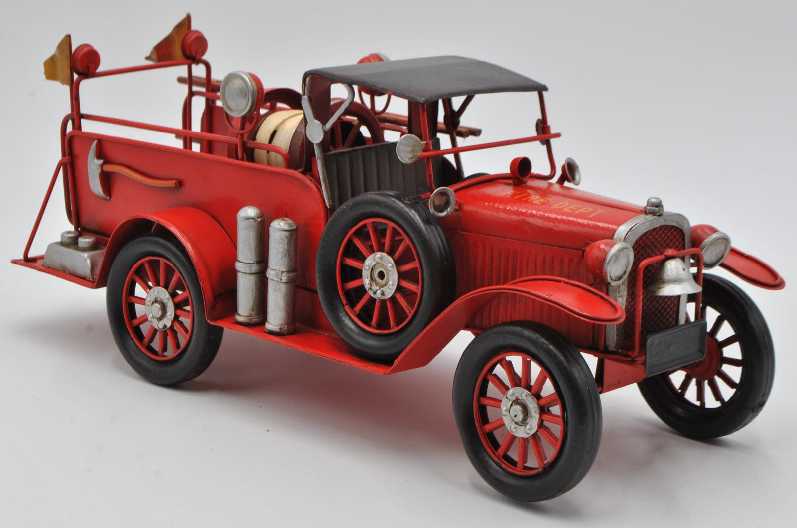 Jayland Replica Antique Fire Truck 1928 Tin Toy So Prairie Dept Decoration
