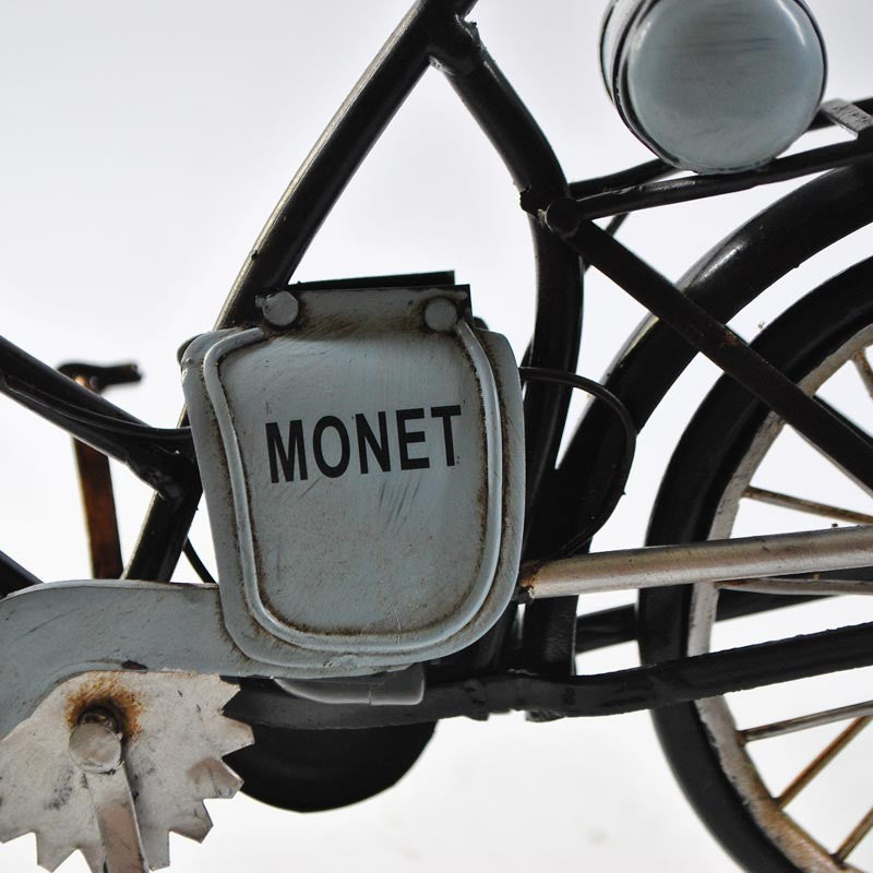 VINTAGE 1:10 SCALE BICYCLE MONET & GOYON 1922 DIE CAST METAL Tinplate Art Decor