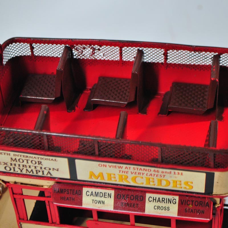 Manchester in Red and Cream Bus (1:18 scale by Tinplate Collectibles Hand Made