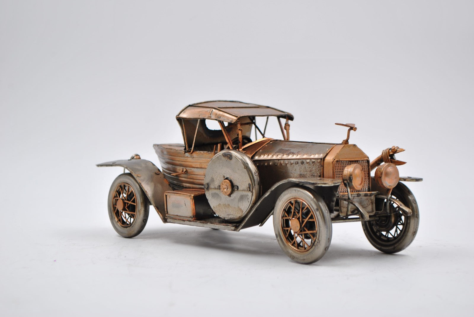 ROLLS ROYCE SILVER GHOST 1914 LUXURY CAR VINTAGE REPRODUCTION ARTWORK FIGURINE