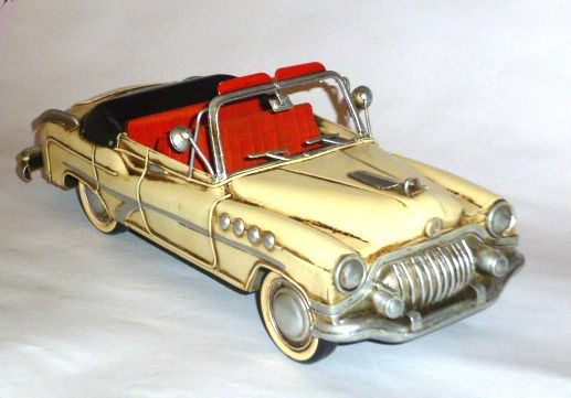 Diecast Model Buick Roadmaster Convertible Classic Vintage Car Collectible Sale