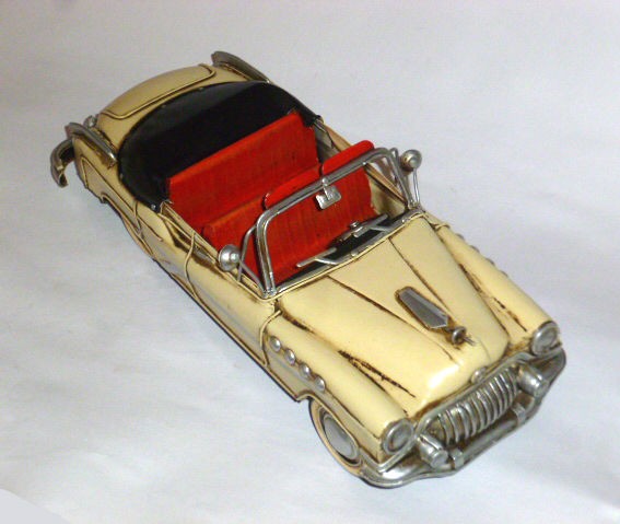 Diecast Model Buick Roadmaster Convertible Classic Vintage Car Collectible Sale