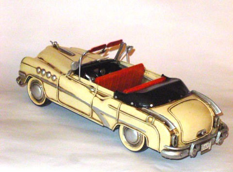 Diecast Model Buick Roadmaster Convertible Classic Vintage Car Collectible Sale
