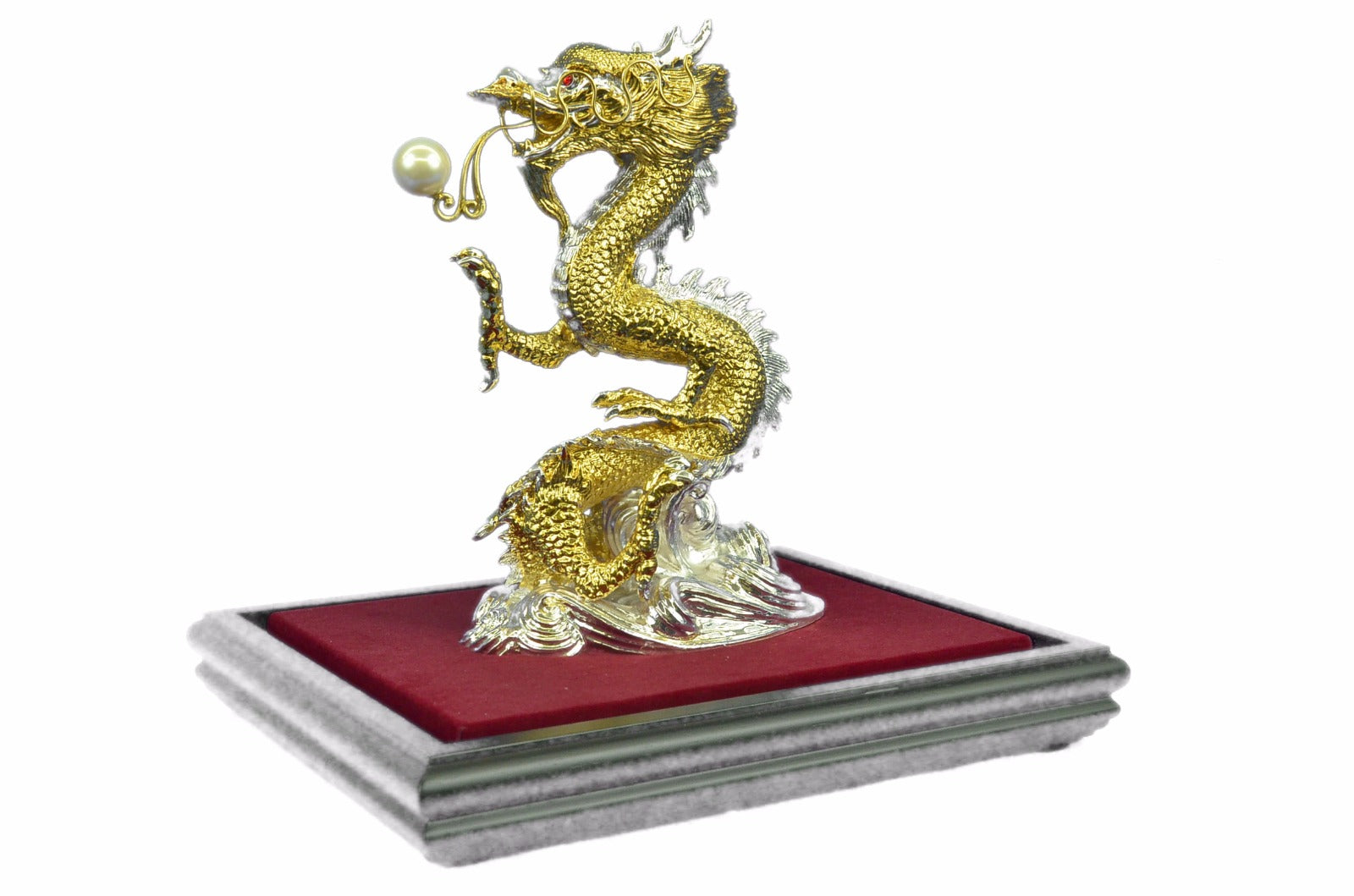 Chinese Dragon Zodiac of Courage,Tenacity and Intelligence 24K Gold