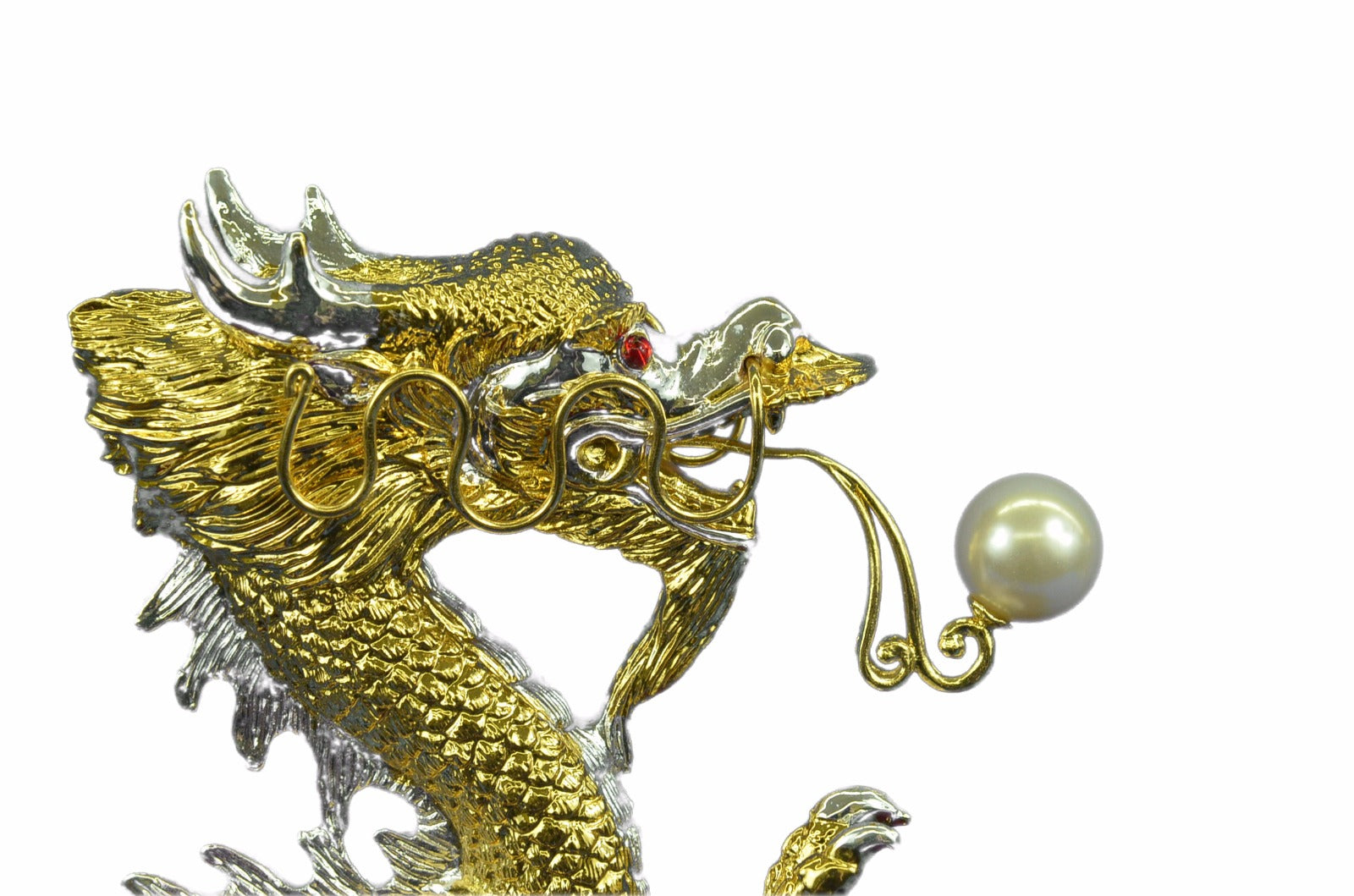 Chinese Dragon Zodiac of Courage,Tenacity and Intelligence 24K Gold