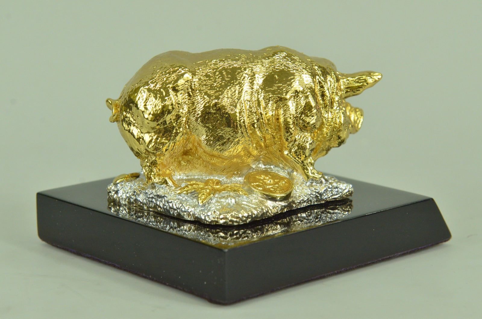 PIG FARM ANIMAL LOST WAX Collectible Decor Bronze Sculpture Statue Figurine Sale