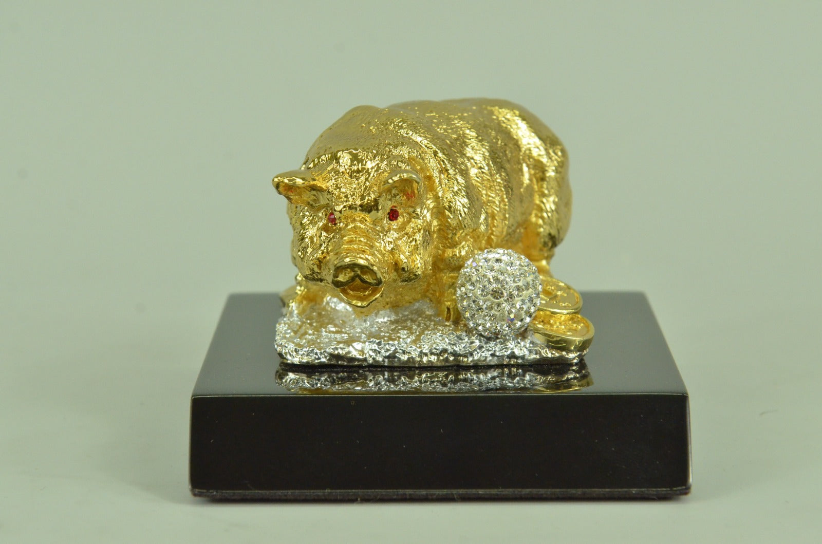 PIG FARM ANIMAL LOST WAX Collectible Decor Bronze Sculpture Statue Figurine Sale