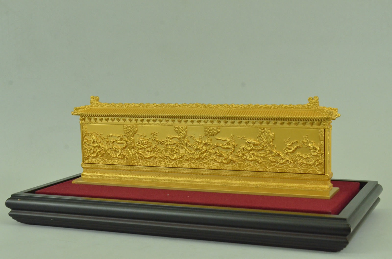 Wall Of China Handcrafted Genuine 24K Gold Plated Bronze Figurine Figure Sale