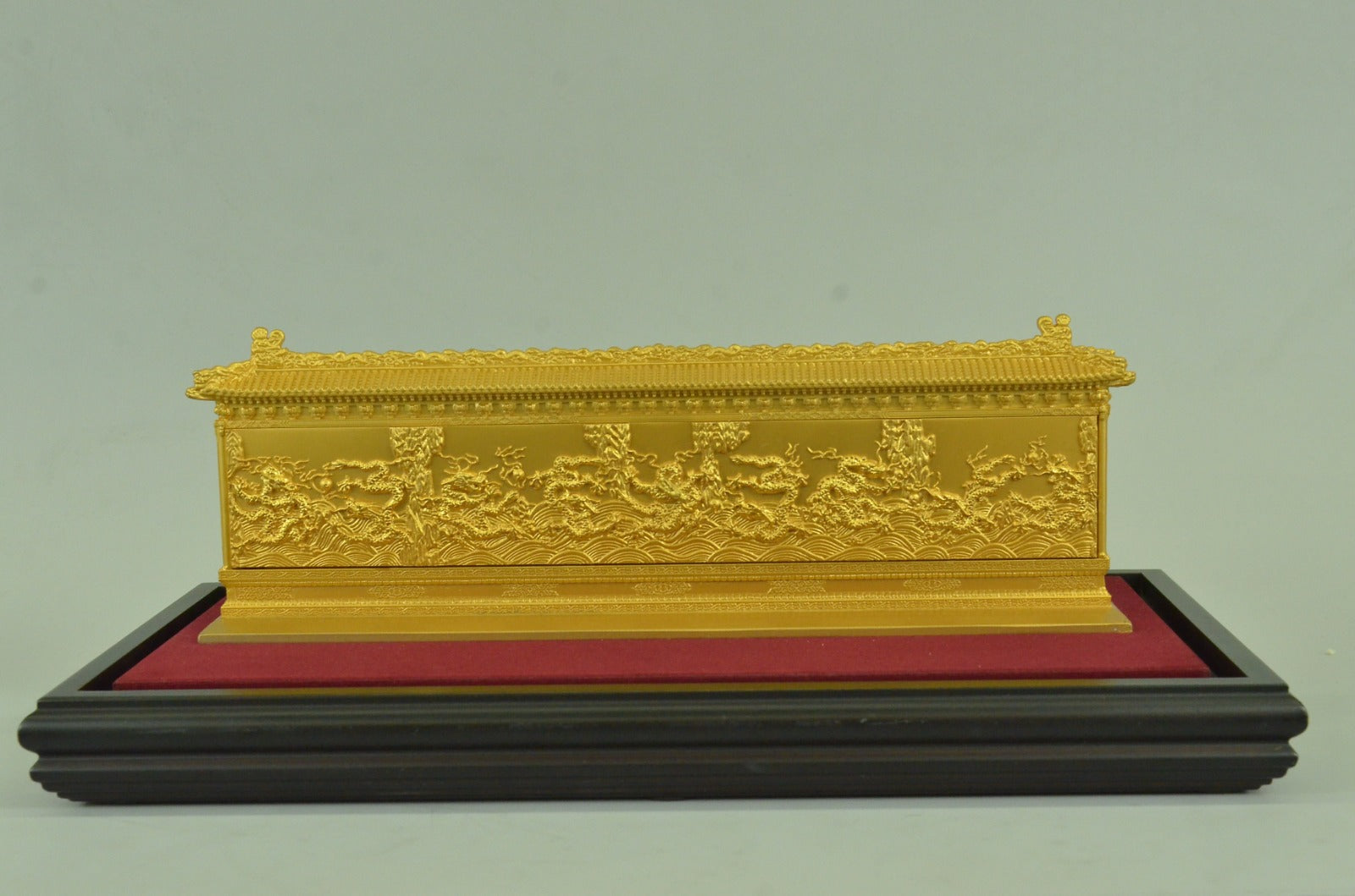 Wall Of China Handcrafted Genuine 24K Gold Plated Bronze Figurine Figure Sale