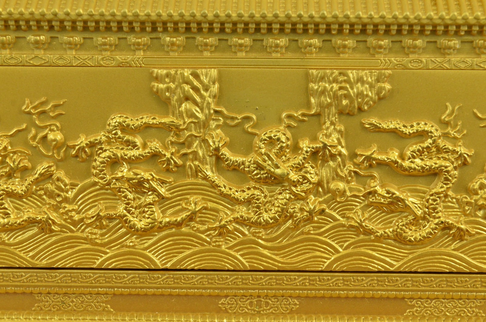Wall Of China Handcrafted Genuine 24K Gold Plated Bronze Figurine Figure Sale