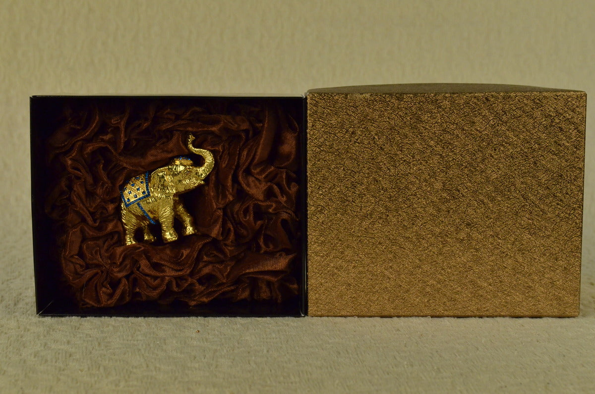 Handcrafted bronze sculpture SALE Zirconia Cubic With Elephant Vienna Miniature