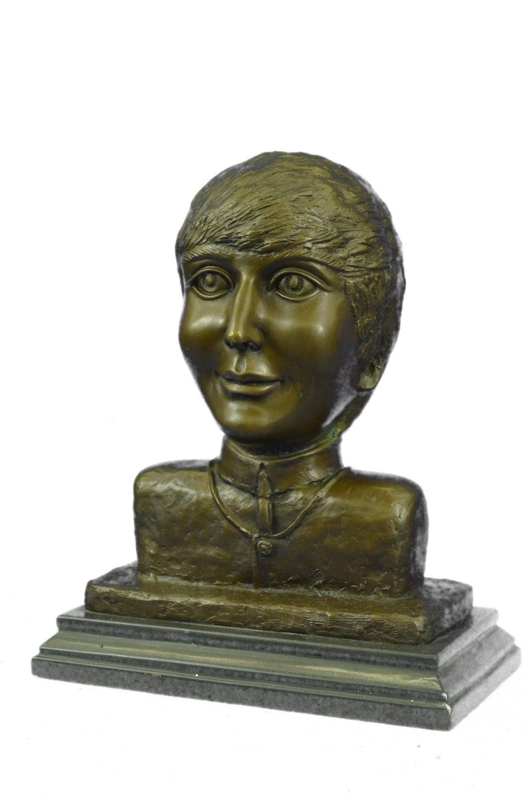 Genuine Museum Quality Classic Musician Singer Young Paul McCartney Bronze Statue