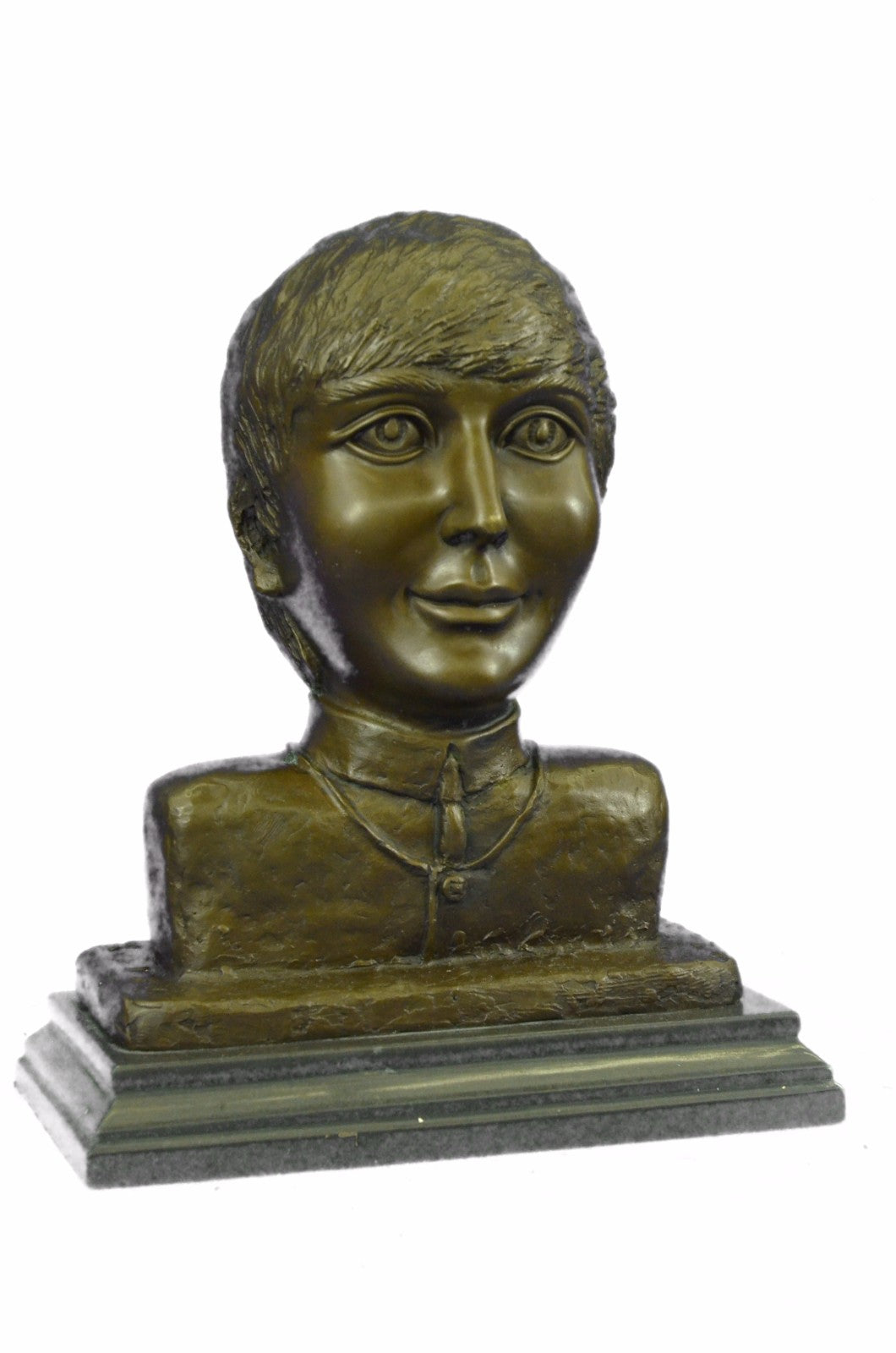 Genuine Museum Quality Classic Musician Singer Young Paul McCartney Bronze Statue