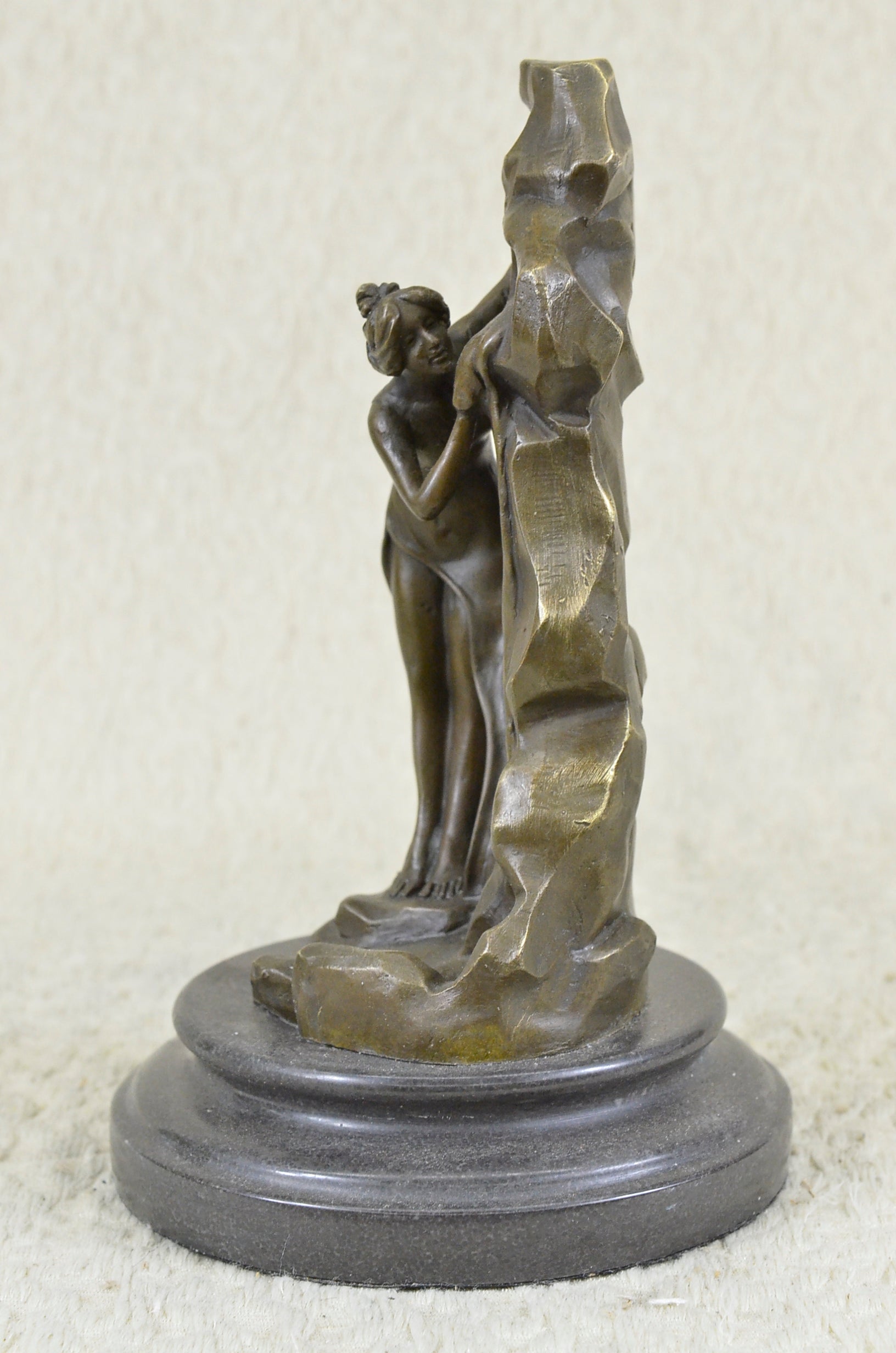 Moreau Enchanting Beauty Bronze Sculpture Art Decor Marble Figurine Hot Cast