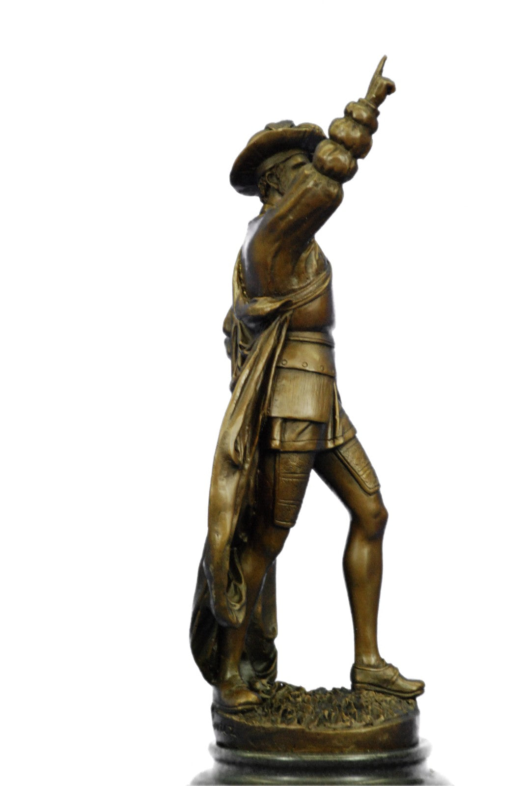 Vasco Balboa Spanish Spain Memorabilia Bronze Sculpture Marble Base Figurine
