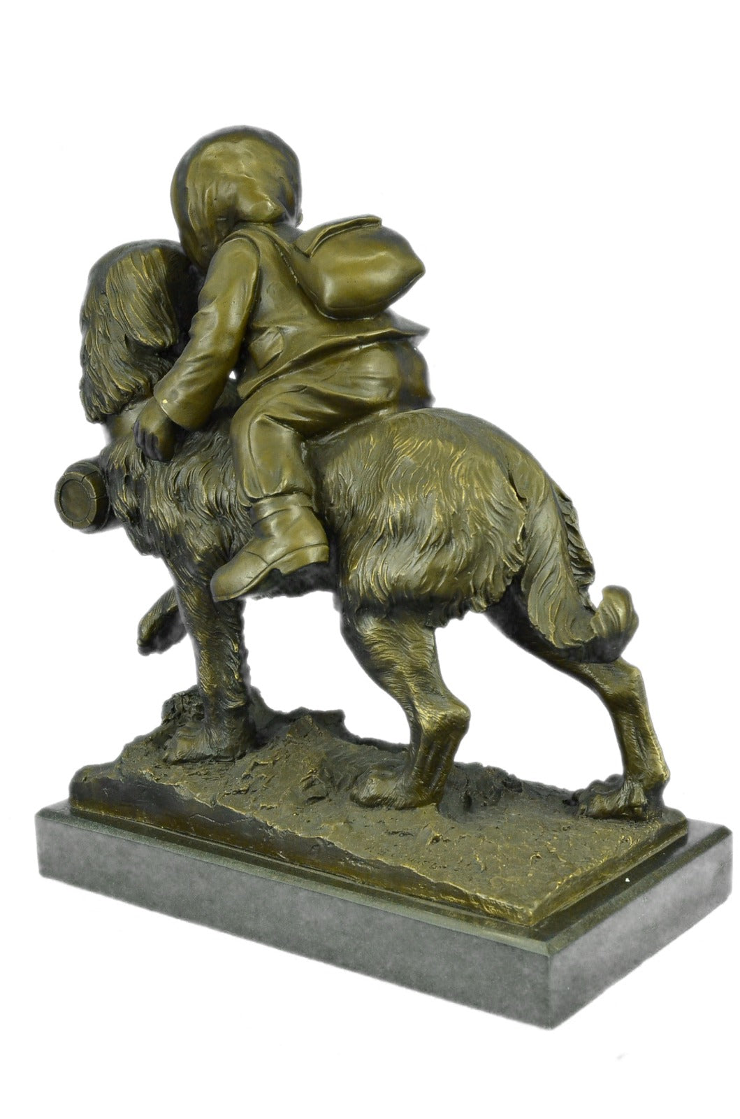 Handcrafted bronze sculpture SALE Artist French Guadez By Bernard St. Du Chien