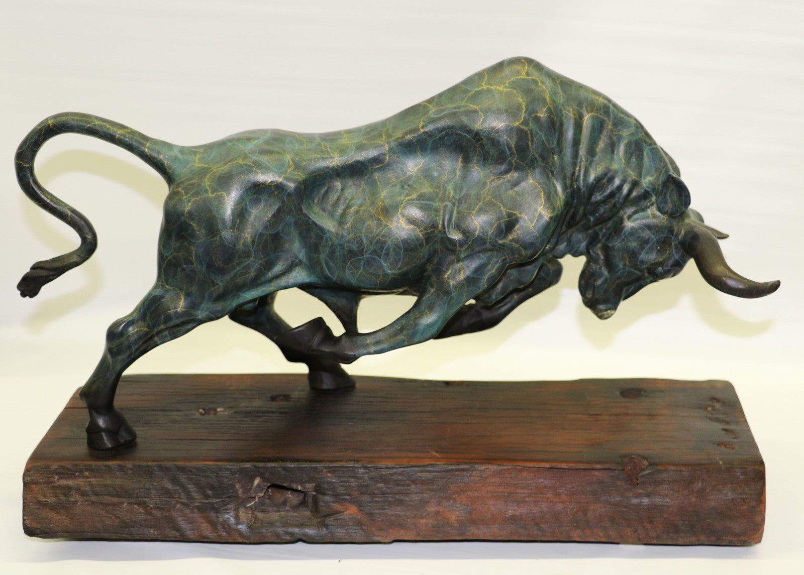 Bronzeskulptur Stier Bulle 51cm Bronze Figur Skulptur Bronzefigur Sculpture Bull