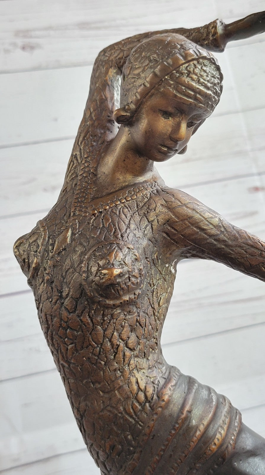 Dimitri Haralamb Chiparus Art Deco Bronze Dancer Huge Classic Artwork Decor