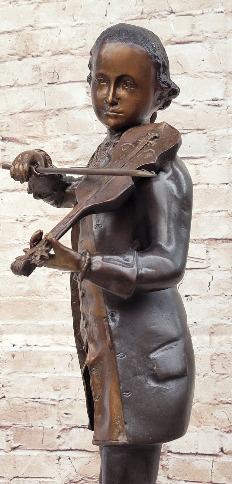 Collett Mozart Violinist Figurine Limited Edition Bronze Statue Sale