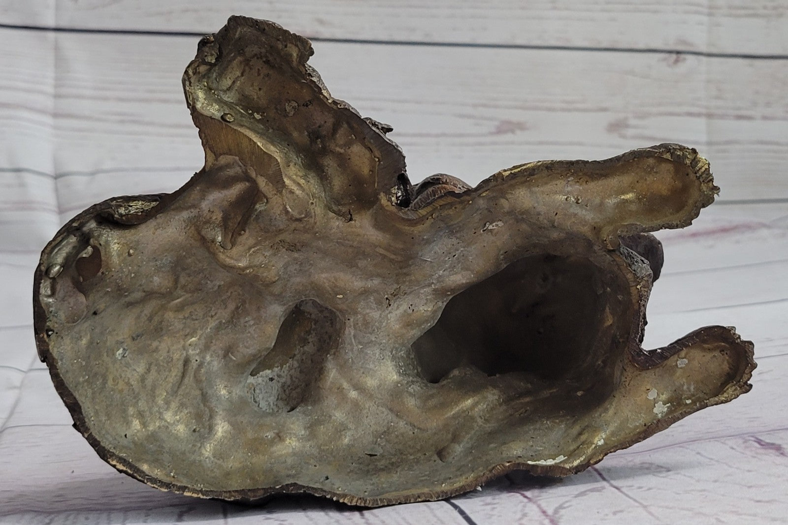 HOT CAST BRONZE DOG FIGURE SCULPTURE LAB LABRADOR RETRIEVER SIGNED J. MOIGNIEZ